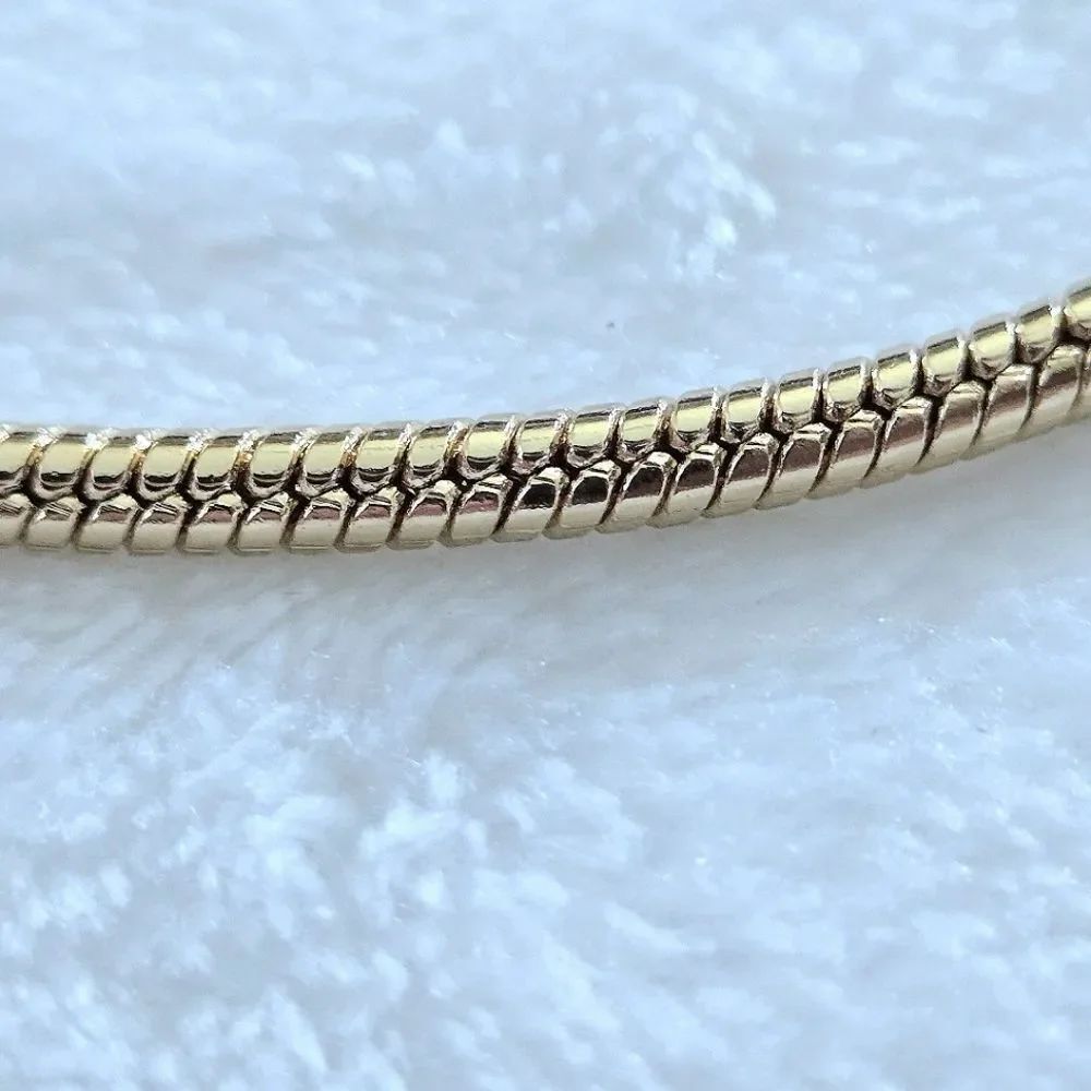 House🏠 of Harlow 1960 Gold💛 Round Serpentine Chain⛓️ Necklace - NIB - Picture 4 of 16